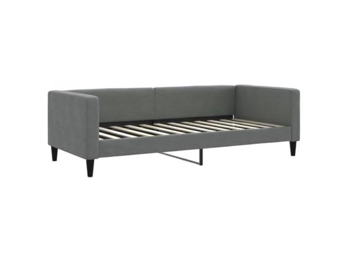 vidaXL Tagesbett Dunkelgrau 90x200 cm Stoff