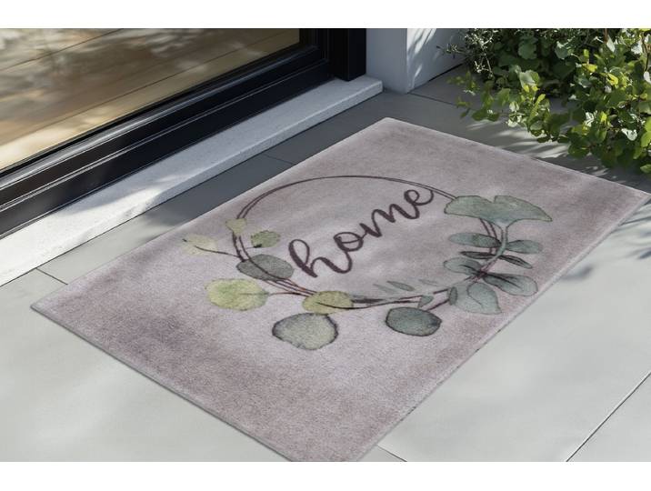 Tapis d'entrée Cosy 825 40 x 60cm Argenté