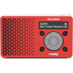 TechniSat DigitRadio 1 SWR3 Edition (DAB+), Radio, Rot
