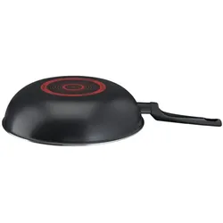 Tefal Simply Clean B5671953 Pfanne Wok-/Bratpfanne Rund, Pfanne + Kochtopf, Schwarz