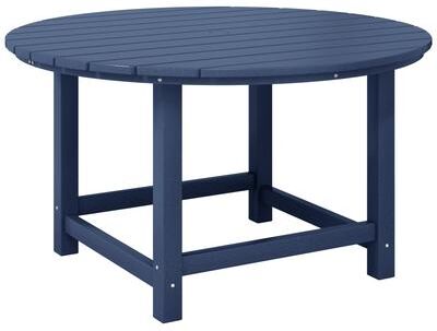Polytrends "Laguna Kids Outdoor 38"" Round Poly Dining Table for Children"