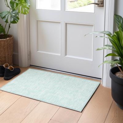 Addison Rugs Machine Washable Indoor/ Outdoor Solid Causal Chantille Rug