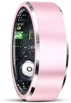 Inspired Deals Smart Fitness Ring Health Tracker With Heart Rate Sleep Monitoring And Multi Sport Modes silver