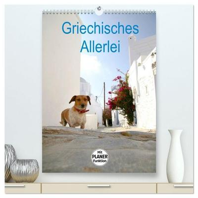 Griechisches Allerlei (hochwertiger Premium Wandkalender 2027 DIN A2 hoch), Kunstdruck in Hochglanz