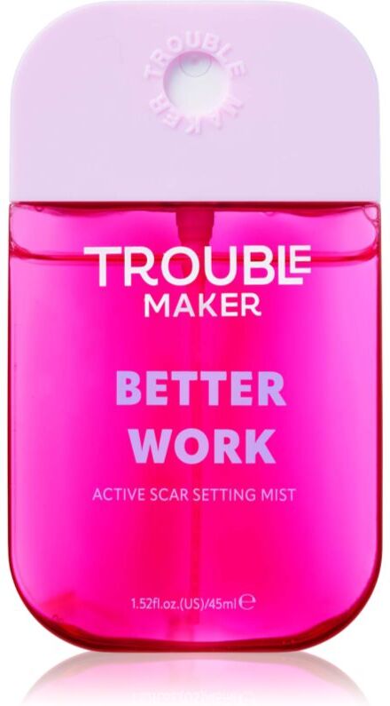 Trouble Maker Better Work spray fixateur de maquillage pour peaux à problèmes 45 ml