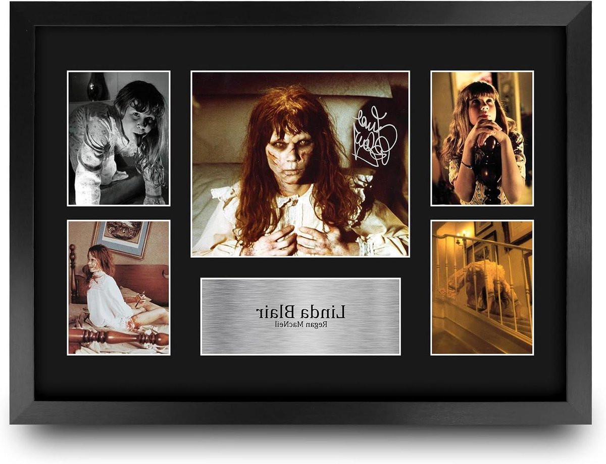 Film Poster Gesigneerde Foto Wanddecoratie A3 Formaat Zwart