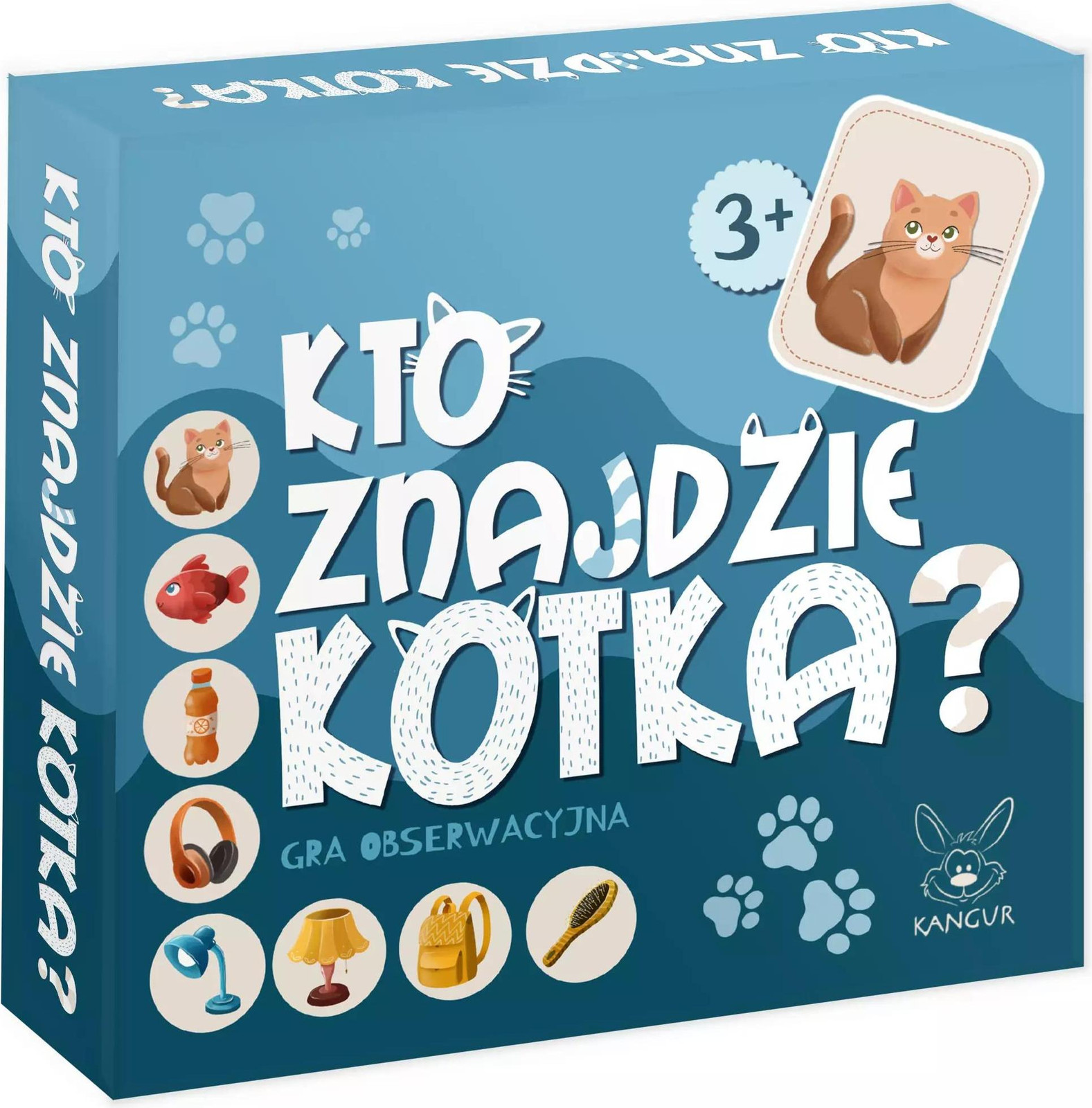Wie vindt de kat? van Kangur