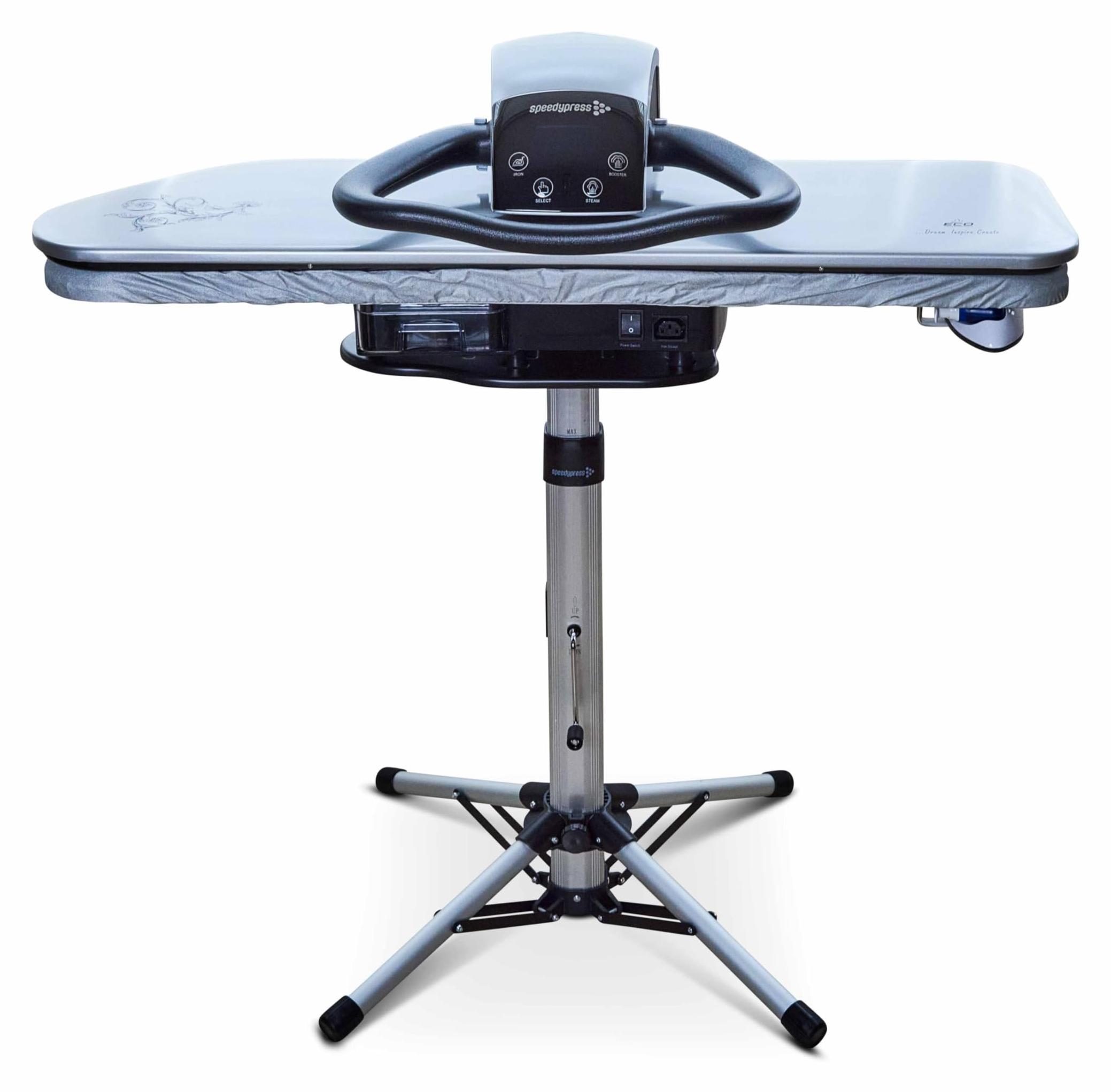 Speedypress Dampfbügelsystem 101HD-Silber, professionelle Ausführung, 101 cm, mit Standardstativ