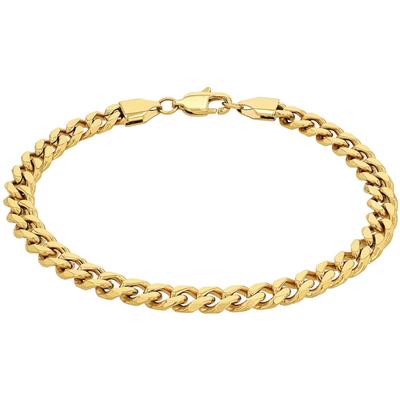 Armband AMOR "2037318, 2037319" Gr. 21, gold (gelbgoldfarben), Armbänder, Damen, 21, Edelstahl, Armband