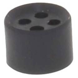 Wiska 10105643 MFD 20/02/045-02/030 Mehrfachdichteinsatz schlagfest, mit Zugentlastung M20 M20 Kunststoff Schwarz (RAL 9005) 25 St.