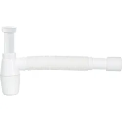 Flaschengeruchsverschluss DN40 (1 1/2''), Drm: 40-50mm Kunststoff weiß