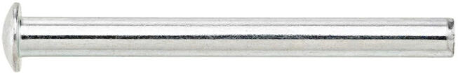 Ideal Rivets à tige zingués 5 x 52 pour bêche (65030003)