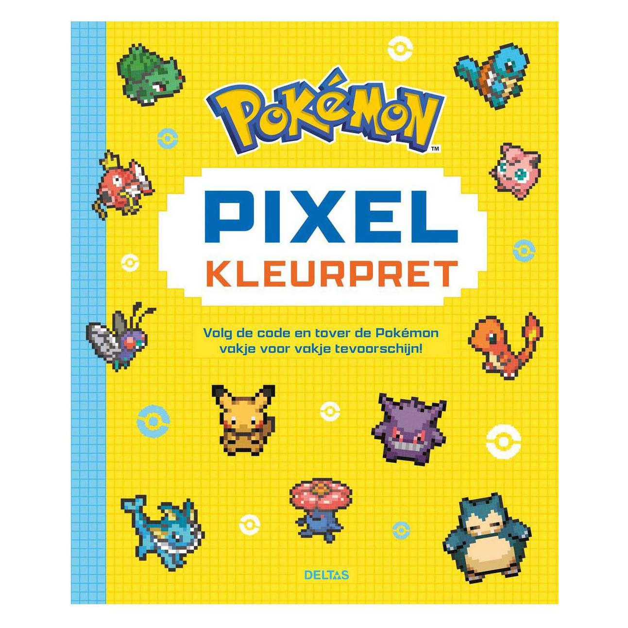 Nobrand Deltas Pokemon Pixel Colouring Fun (62872288)
