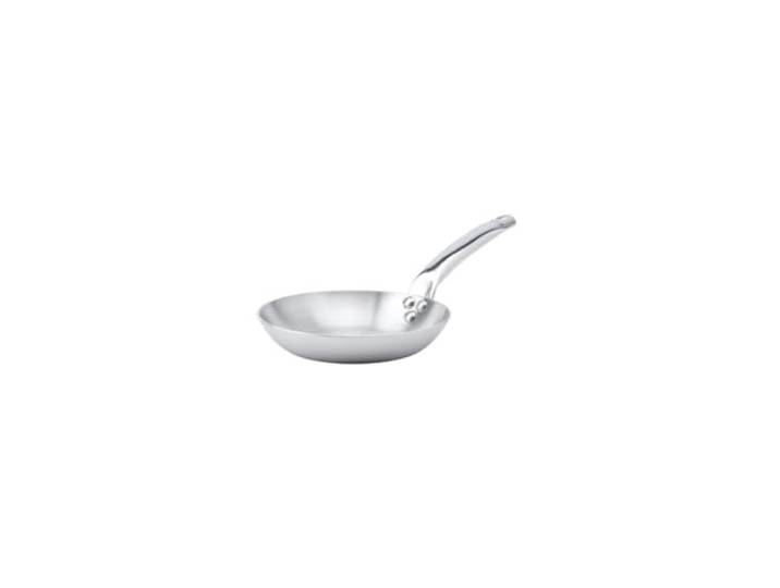 DE BUYER - Poêle à frire en inox 3 couches ALCHIMY - 20 cm Fabriquée en France\, Maîtrise de la Cuisson\, Inox 18/10\, Tous Feux + Four\, Finition Poli Brossé