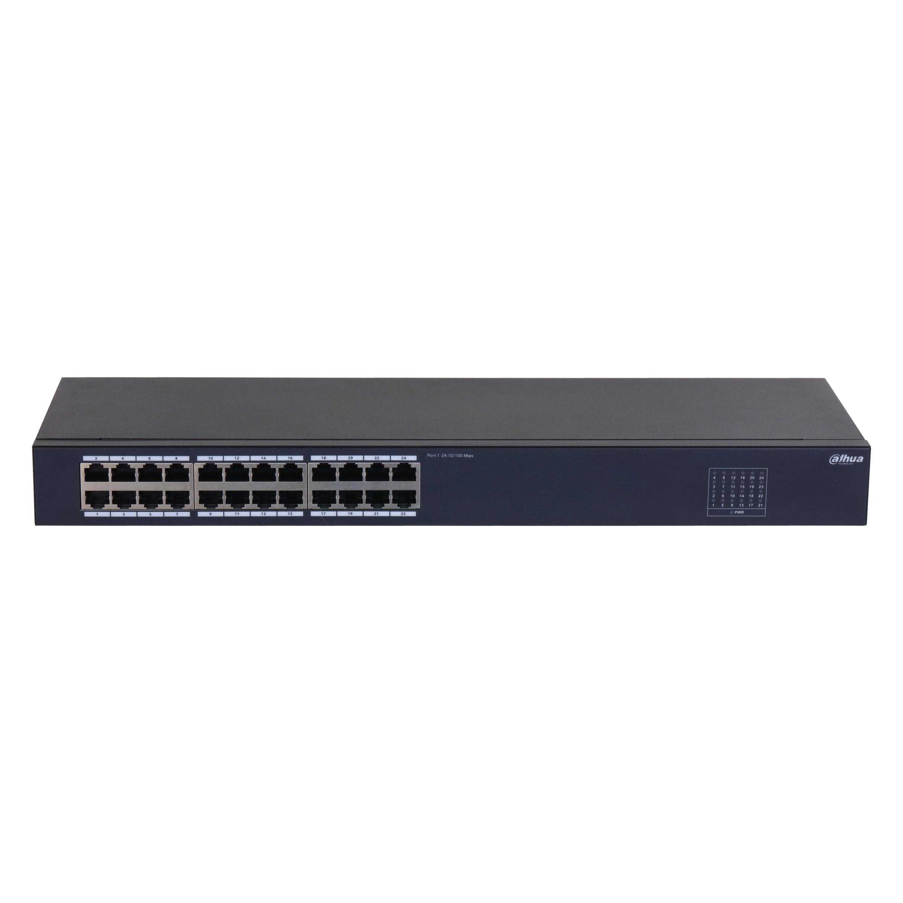 Dahua SWITCH IT DH-SF1024 24-PORT UNMANAGED ETHERNET SWITCH (24 Ports) (DH-SF1024)
