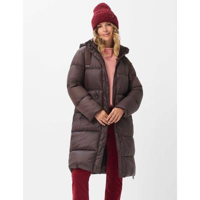 Funktionsmantel BRAX "Style TINA", Damen, Gr. 34, dunkelbraun, Mäntel