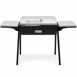 Grillpeter Profi Mangal Altan 70 Stahl 3mm Schaschlikgrill Deckel Ablagen