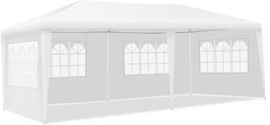 Costway 10 x 20 Feet Outdoor Party Wedding Canopy Tent with Removable Walls and Carry Bag