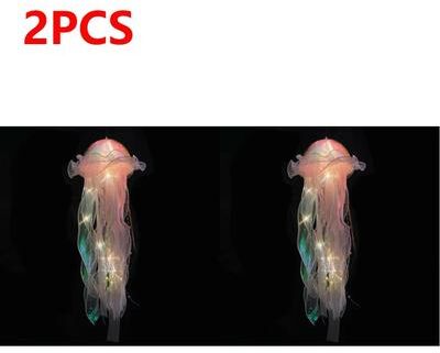 Inspire Essentials DIY Jellyfish Hanging Light Colorful Bedroom Ceiling Lamp For Kids 20
