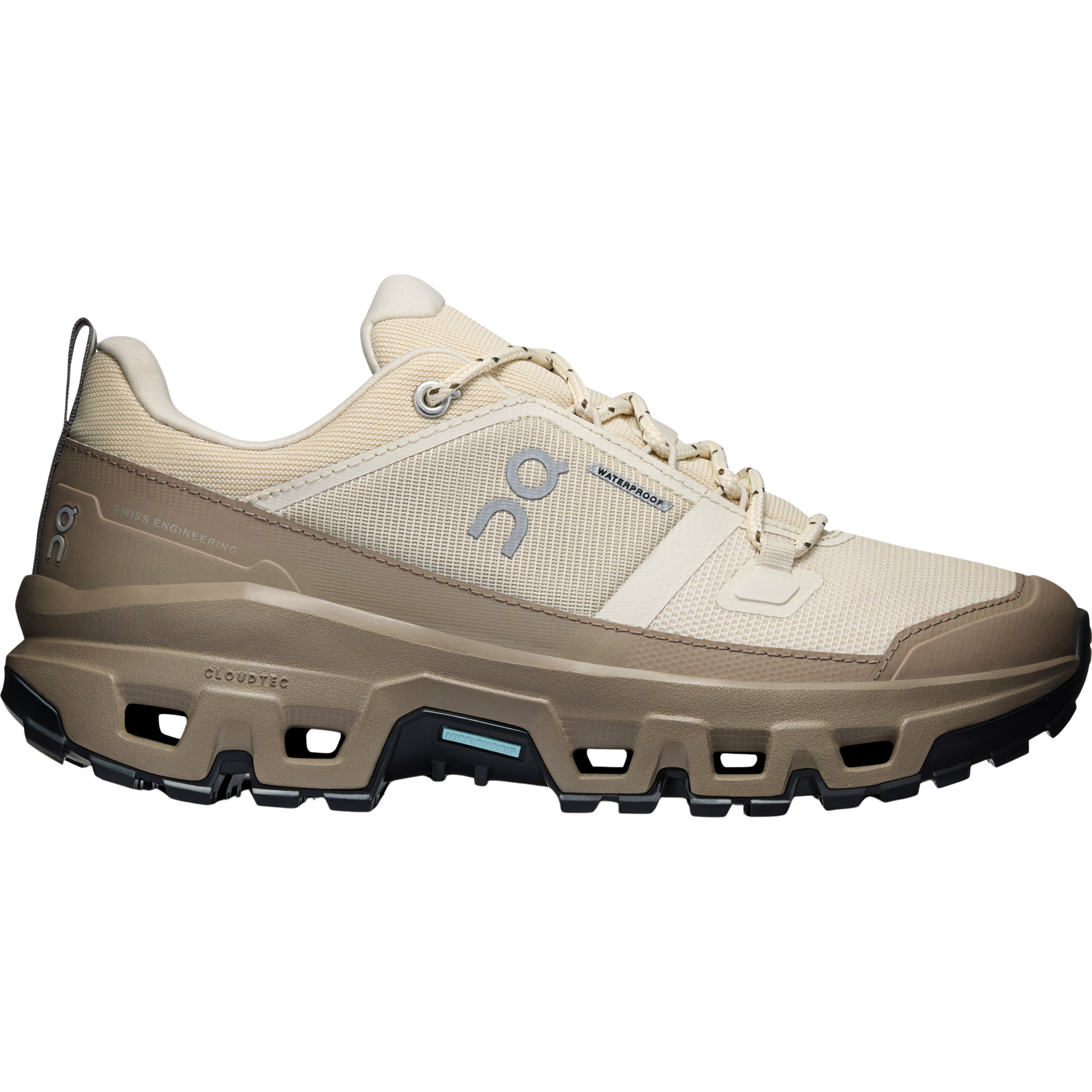 On Cloudrock Low WP Damen Zustiegsschuhe grau Größe 38.5 Trekking Widerstandsfähig