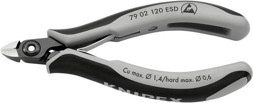 Knipex 79 02 120 ESD ESD Seitenschneider mit Facette 120 mm