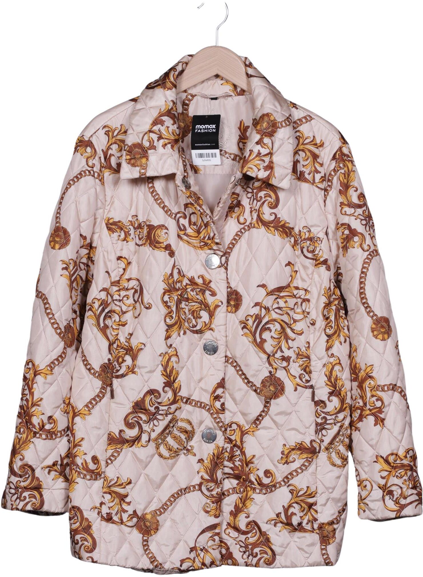 Pompöös Damen Mantel, Mehrfarbig, Gr. EU 48, Synthetik - Second Hand