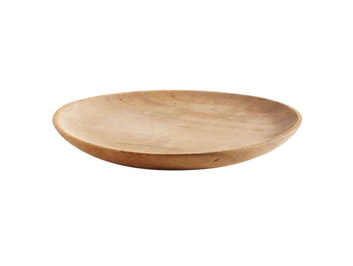 MUUBS Assiette Muubs teak 26cm Nature