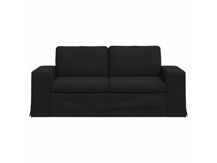Noir SOFA - Moderne - Canapé 140cm - 2 places - Noir Métал C390