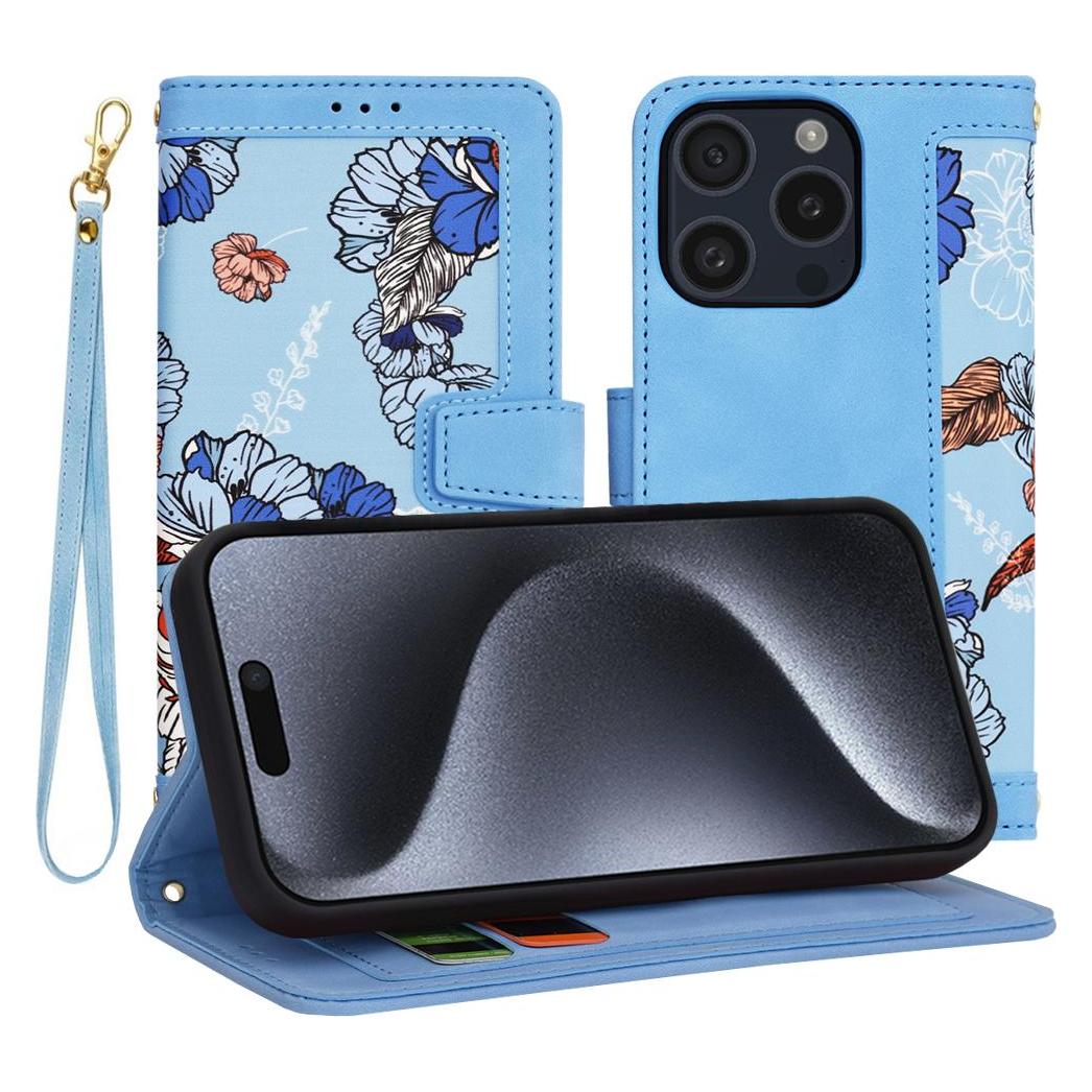 Techsuit - FlipCraft - iPhone 15 Pro - Vibrant Blue (Apple iPhone 15 Pro) (56354239)