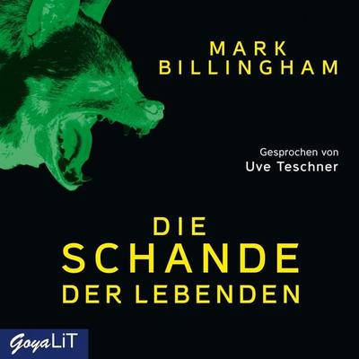 Die Schande der Lebenden - Mark Billingham, Audio, 4064067305511