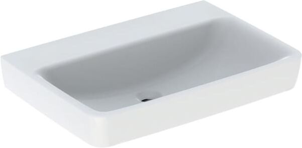 Geberit Renova Plan Waschtisch 501647001 70x48cm, ohne Hahnloch, ohne Überlauf, weiß