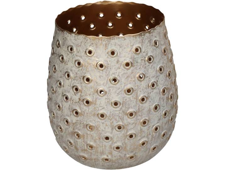 Windlicht Elsie - Farbe: creme - Material: Eisen - 142
