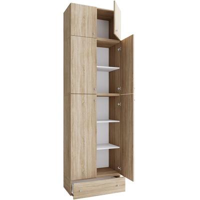 XXL Büroschrank Aktenschrank Schrank Lona 5fach AS