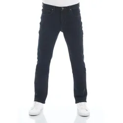 Lee Herren Jeans Brooklyn Straight - Regular Fit - Blau - Blue Black - Blue Black L452PXHH - 38W / 30L