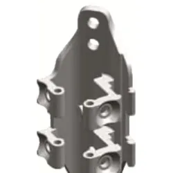 ABB STRIEBEL & JOHN RZ8P4 Scharnier 130° mit Befestigungsmaterial, Zubehör TriLine Schrankserie