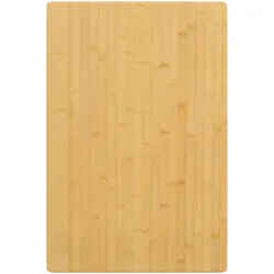 vidaXL Tischplatte 60x100x4 cm Bambus