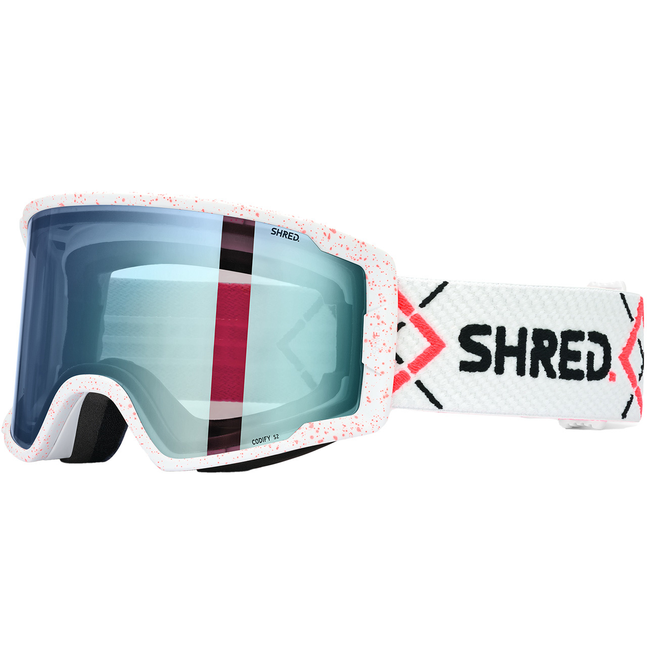 Shred Codify bigshow white/rust CBL 2.0 ice mirror