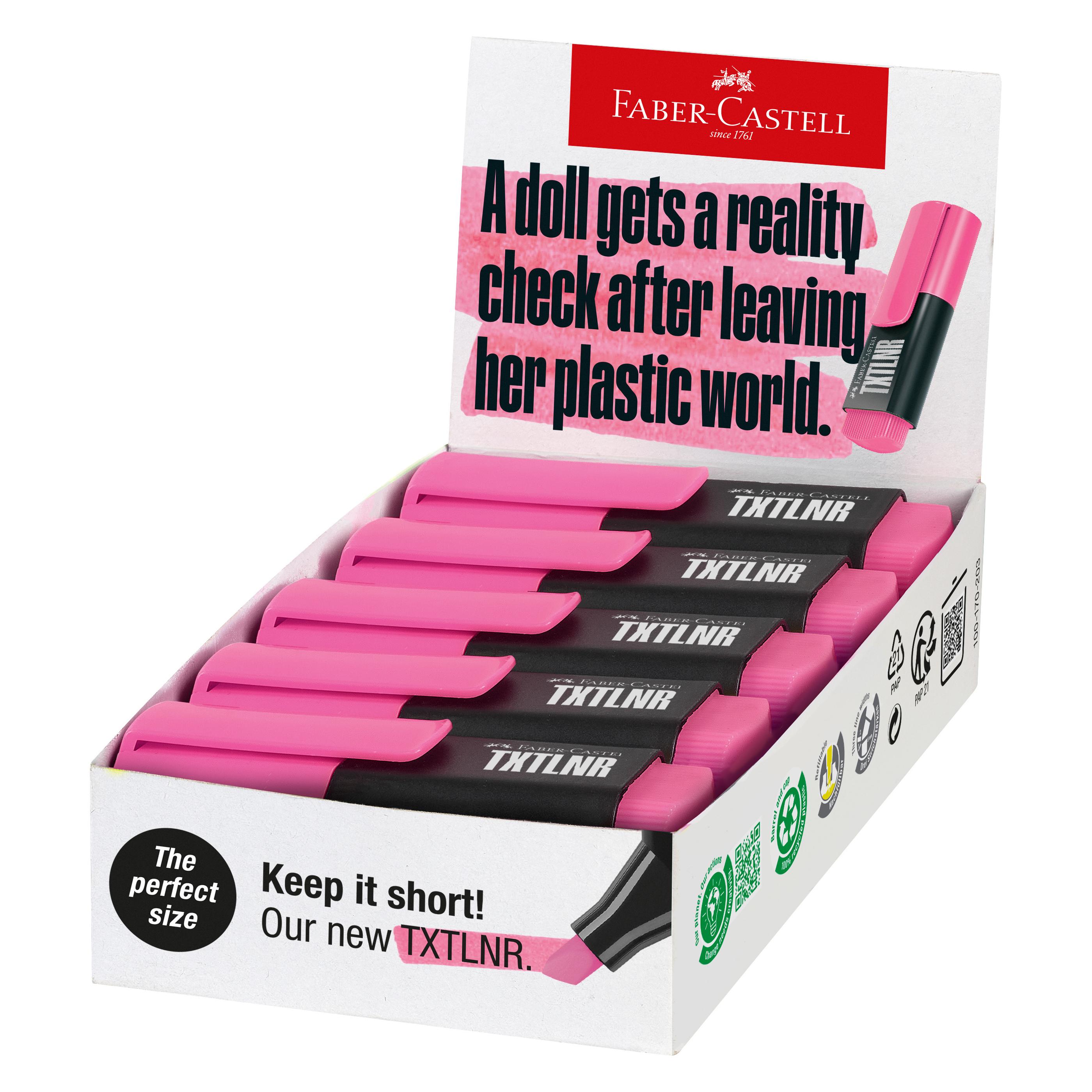Faber-Castell Textmarker TXTLNR SF pink 10 Stück (10x) (154228)