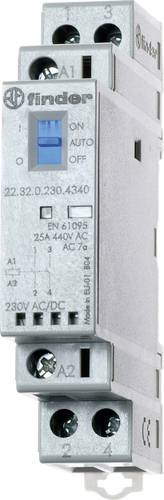 Finder 22.32.0.230.1340 Schütz 2 Schließer 230 V/DC, 230 V/AC 25A 1St.