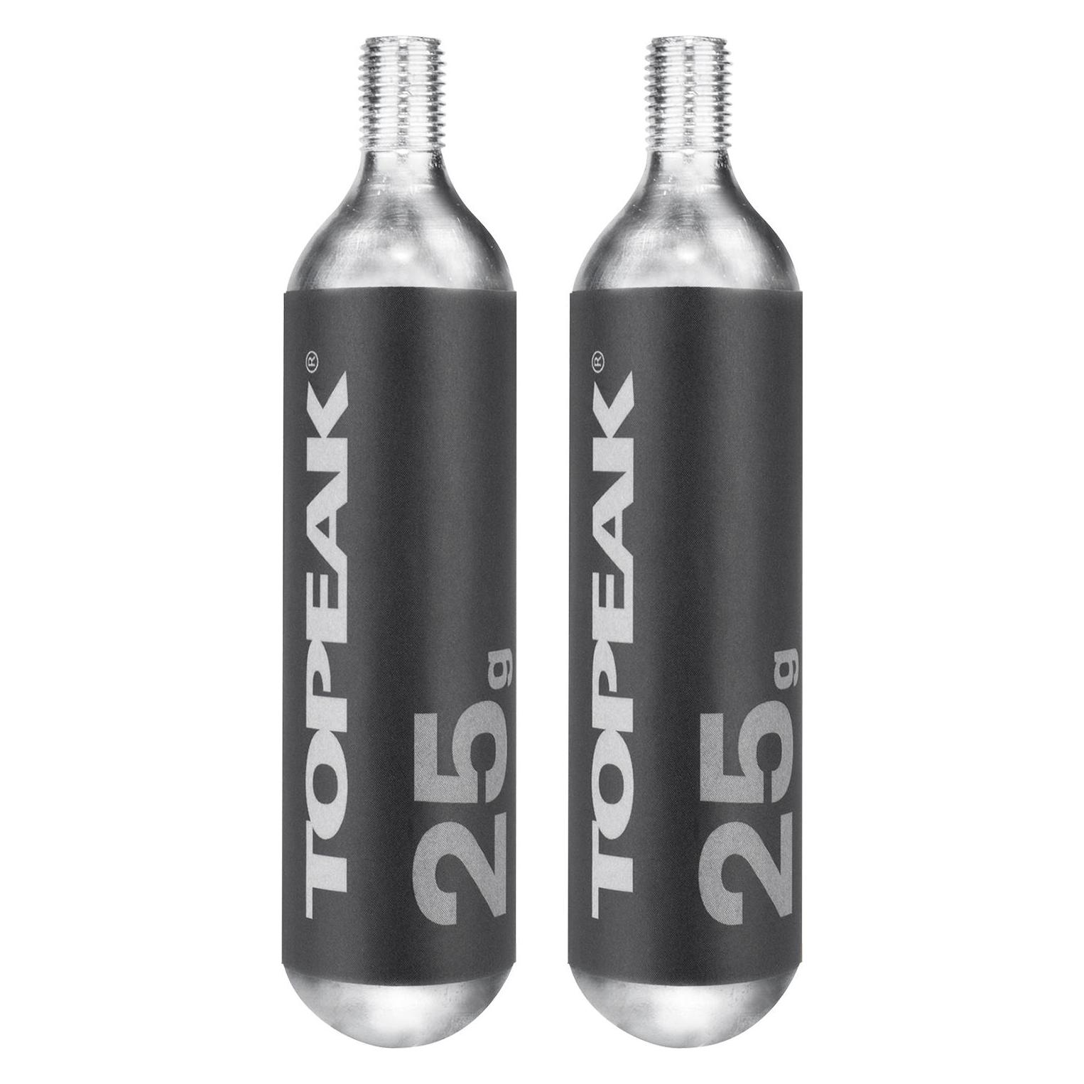 Topeak CO2 Kartusche 25G, 2stk (CO2-Ersatzkartuschen) (15712074)