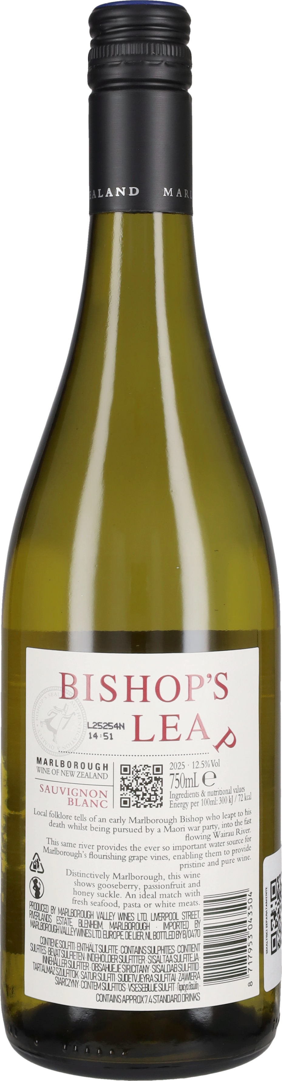 Saint Clair Sauvignon Bishop's Leap 2025