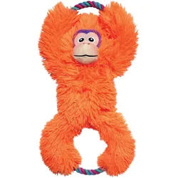 2x KONG Tuggz Affe (Plüschspielzeug Hund), Hundespielzeug