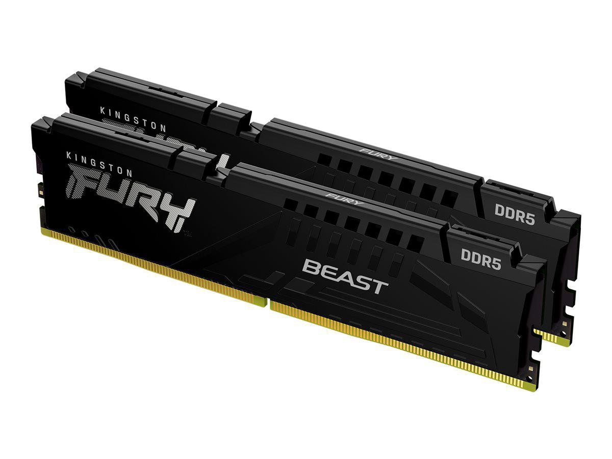 64GB (2x32GB) KINGSTON FURY Beast DDR5-6000 CL30 RAM Gaming Arbeitsspeicher