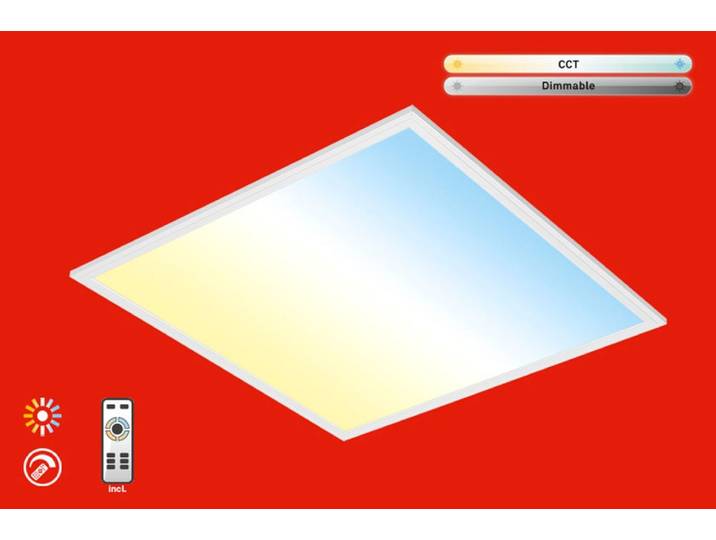 BRILONER LEUCHTEN LED Panel Piatto , weiß (weiß, neutral), Leuchten, LED Panel