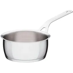 Alessi Pots Pans, Pfanne + Kochtopf, Silber