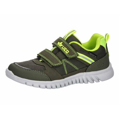 Klettschuh LICO "Freizeitschuh Randy V A", Kinder, Gr. 29, Textil, grün, Synthetik, Schuhe Klettschuh
