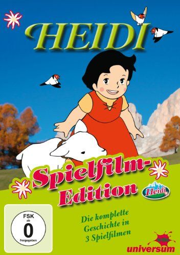 Isao Takahata - Heidi - Die Heidi-Spielfilm-Edition [3 DVDs] - Preis vom 11.10.2026 15:43:13 h