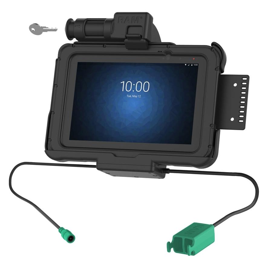 Rammount RAM Mounts Form-Fit Halteschale (Schlüsselverriegelung) für Zebra ET51/56 (8') (RAM-HOL-ZE10PD2KLU)