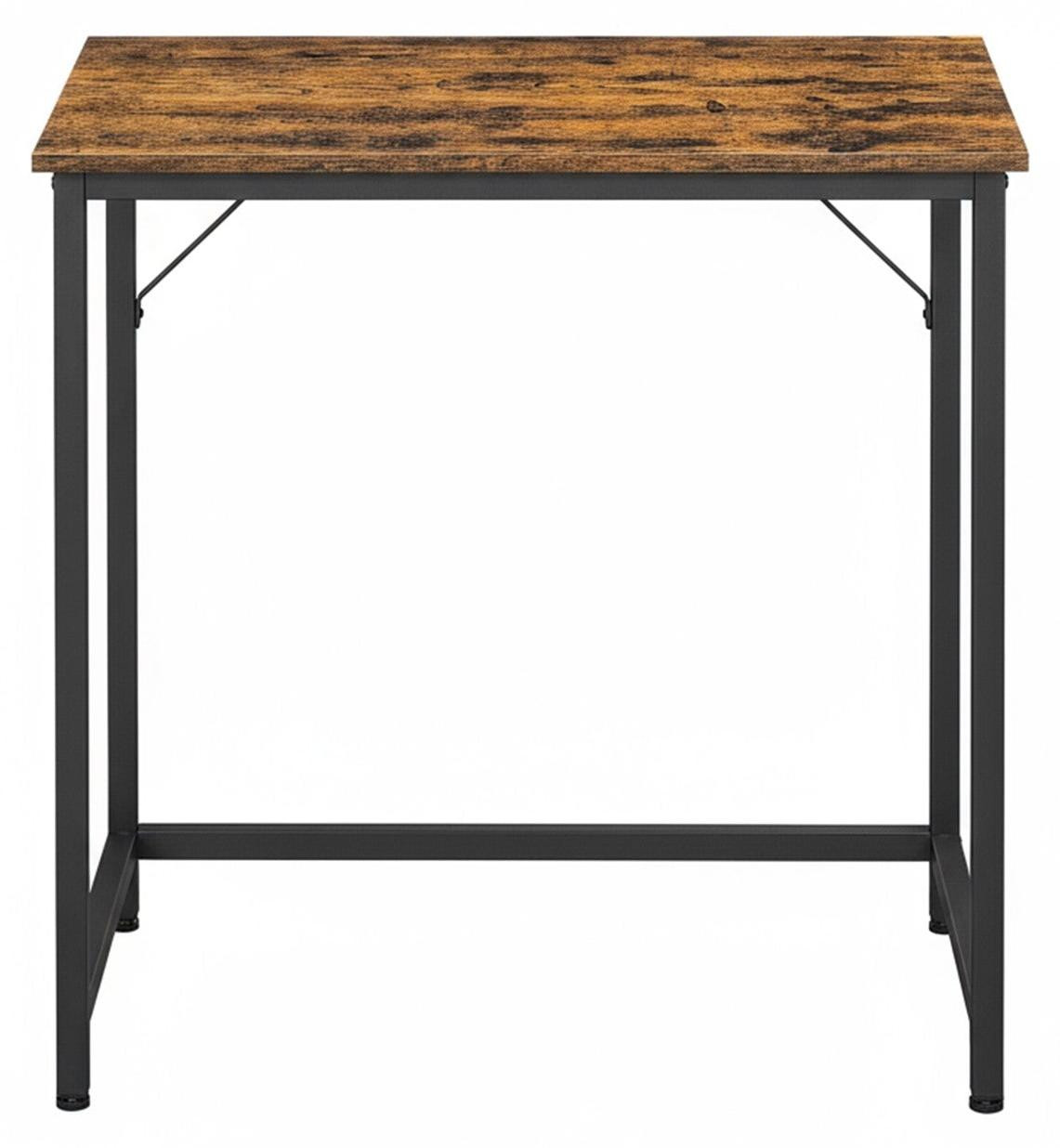 BellaFurn Computerbureau voor Home Office, Bruin-Zwart, B: 80 cm, D: 50 cm, H: 75 cm