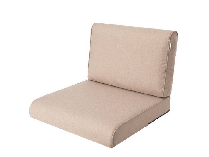 Coussin - HOBBYGARDEN - Nel - Beige - 70x70 cm - Extérieur